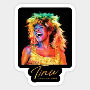 Tina Turner // The Queen of Rock RIP 1939 -2023 Sticker
